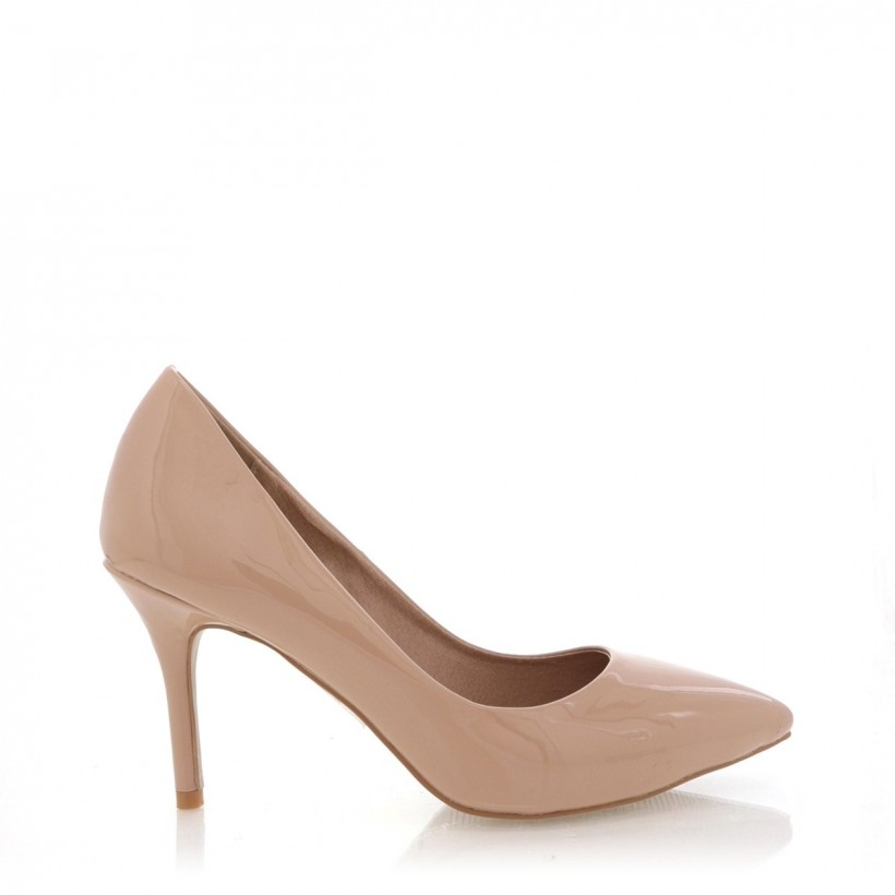 Toni Nude Patent by Billini Shoes