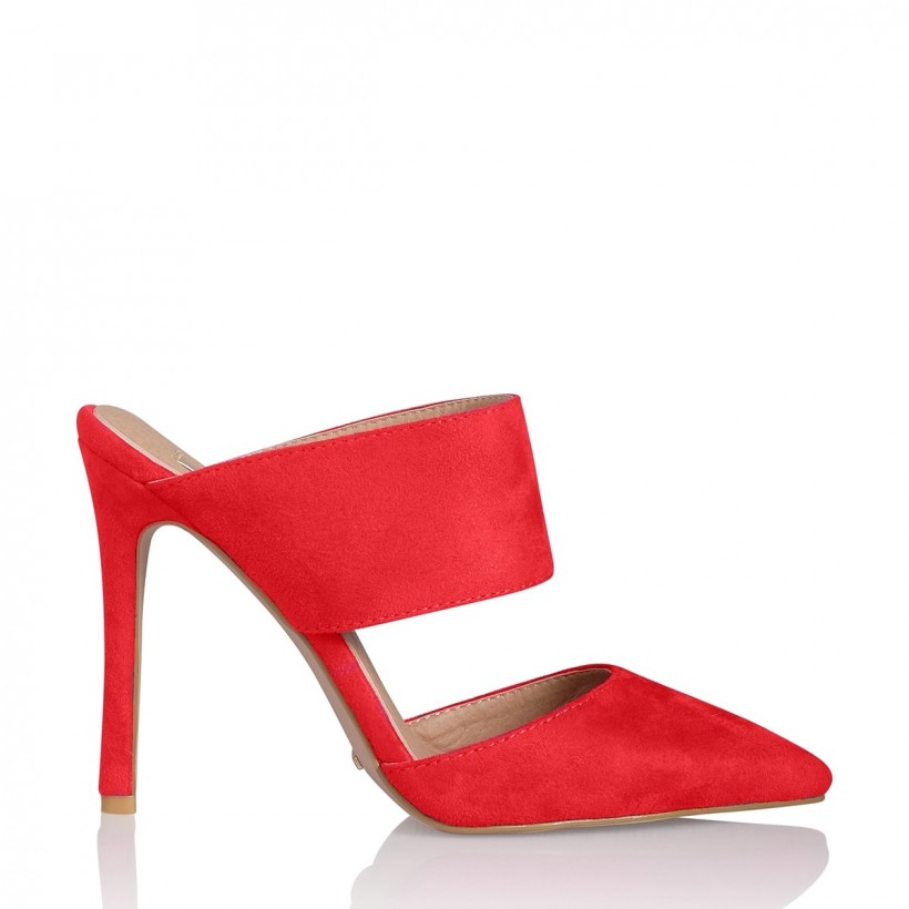 Tulin Red Suede by Billini Shoes