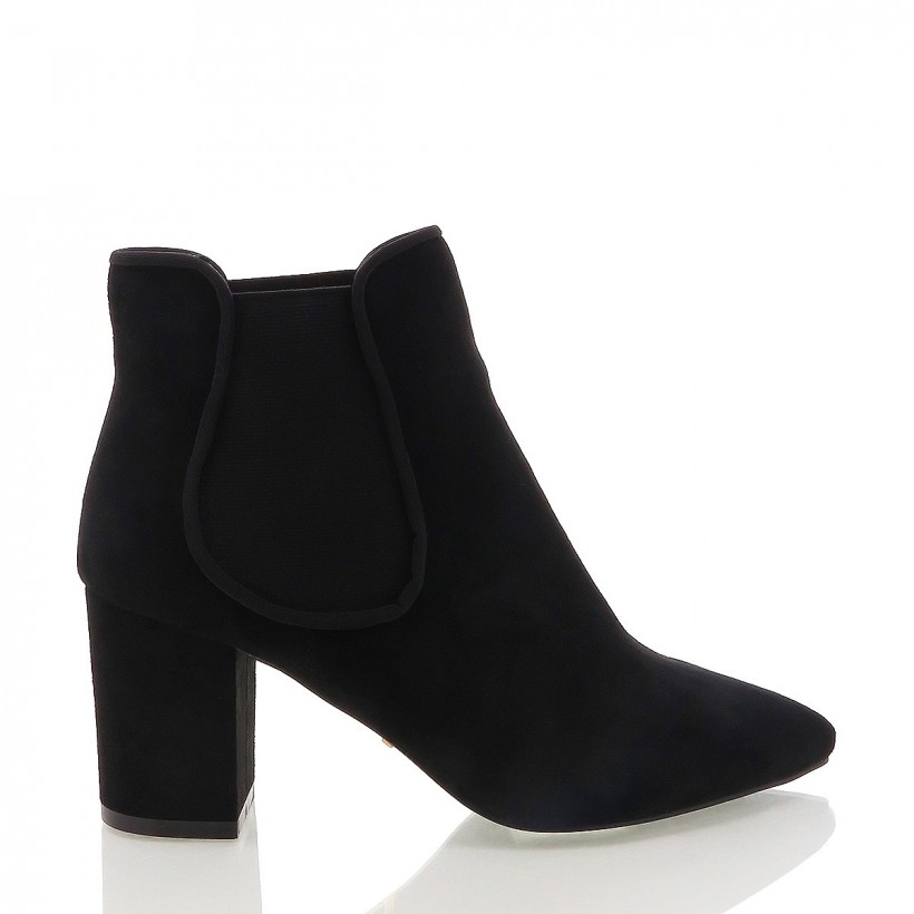 Voltaire Black Suede by Billini Shoes