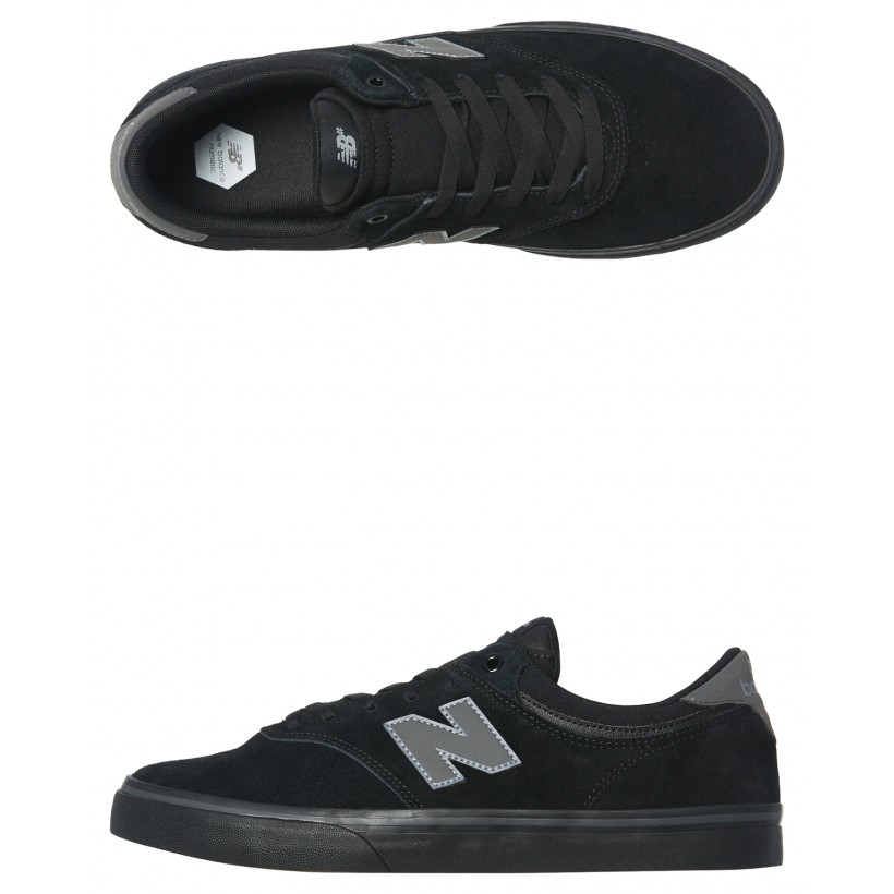 255 Suede Shoe Black Black By NEW BALANCE