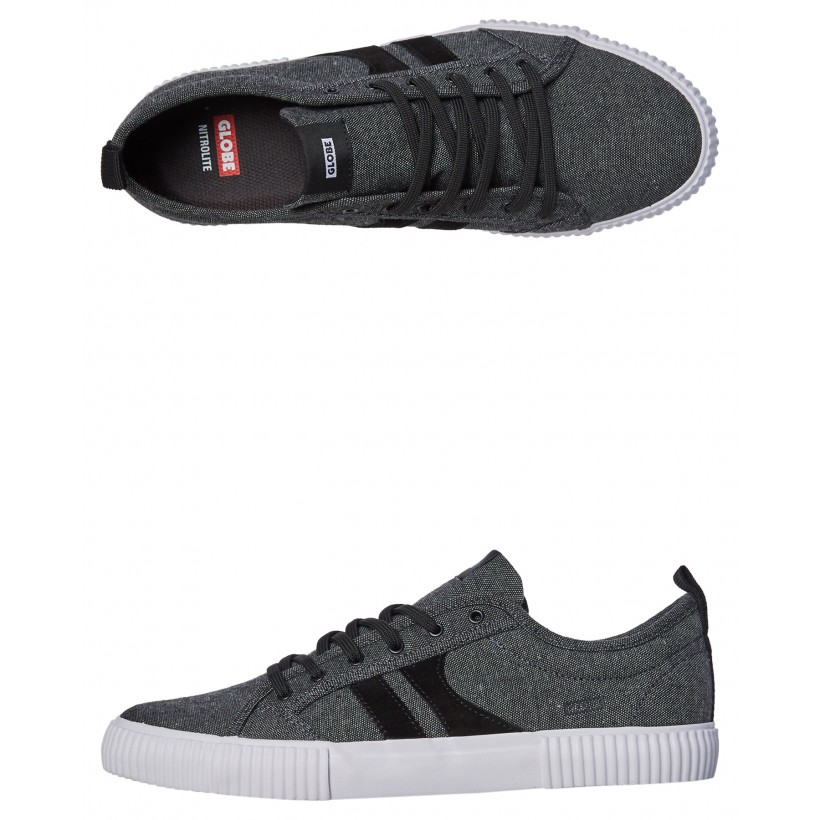 Filmore Shoe Black Chambray By GLOBE