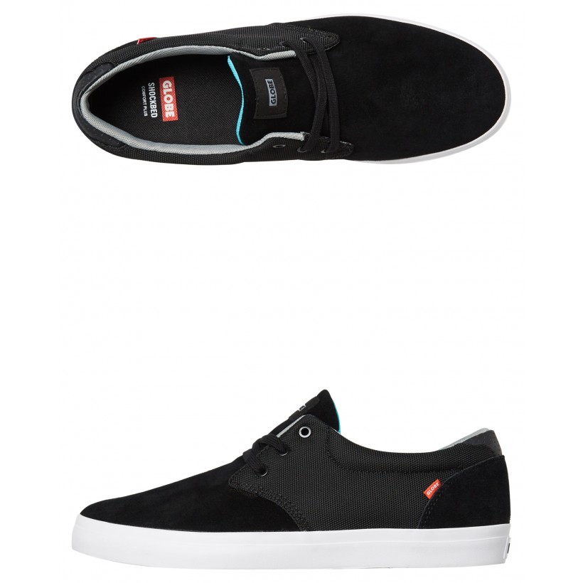 Winslow Suede Shoe Black By GLOBE