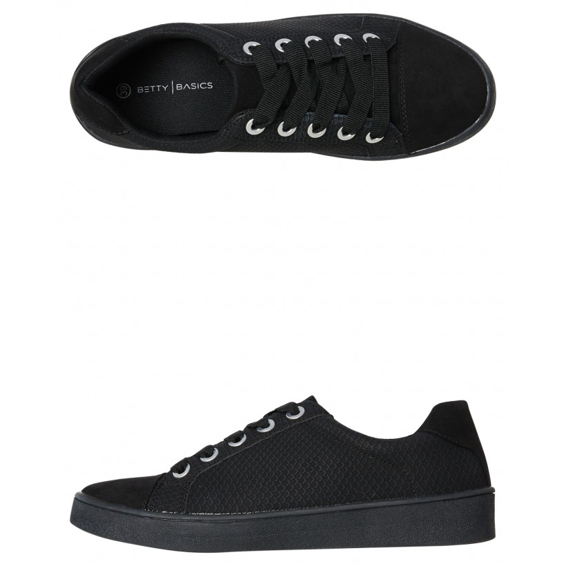 Womens Adventure Sneaker Black By BETTY BASICS