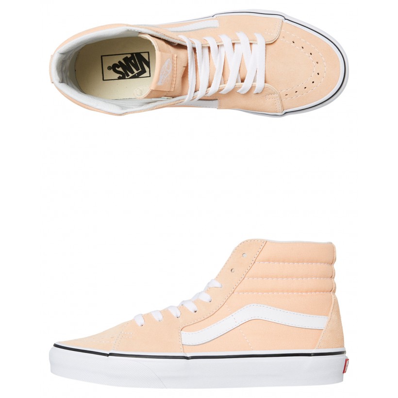 Womens Sk8-Hi Bleached Apricot By VANS