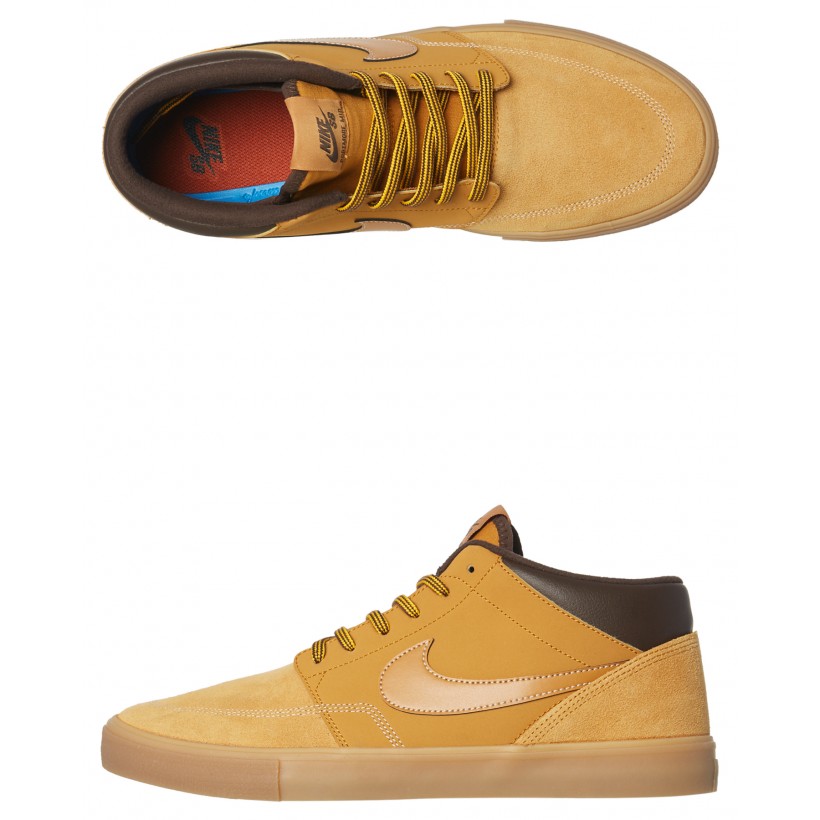 Sb Portmore Ii Solarsoft Mid Bota Shoe Bronze Brown By NIKE