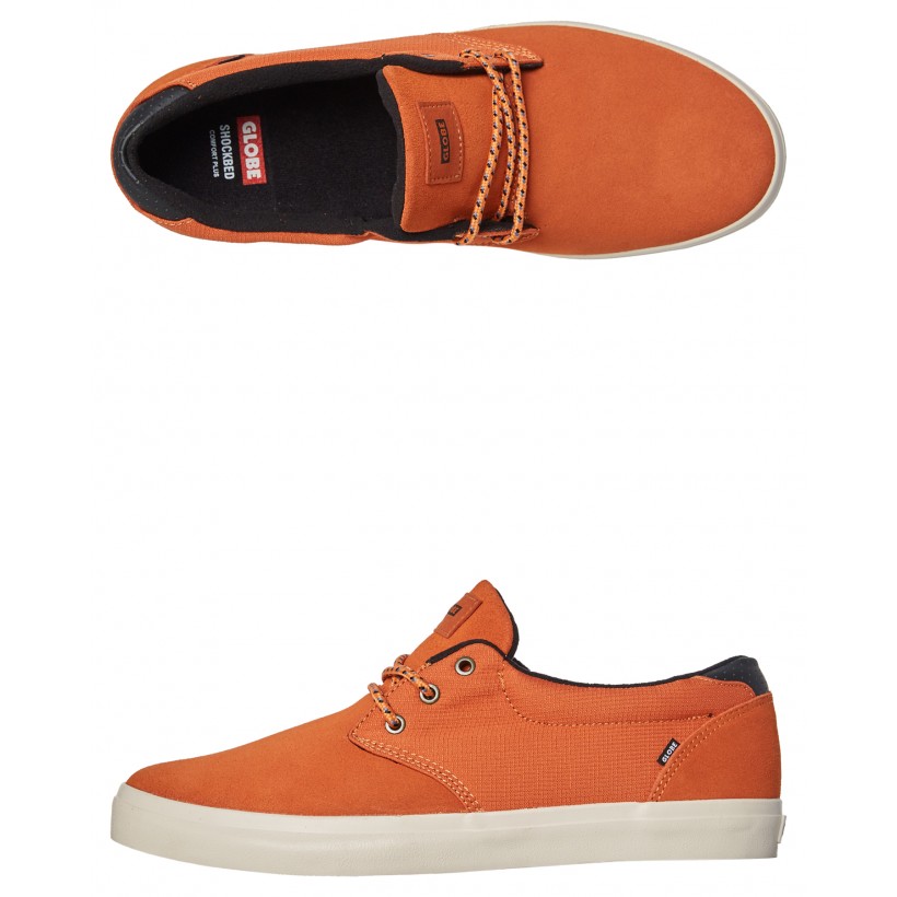 Winslow Suede Shoe Burnt Orange By GLOBE