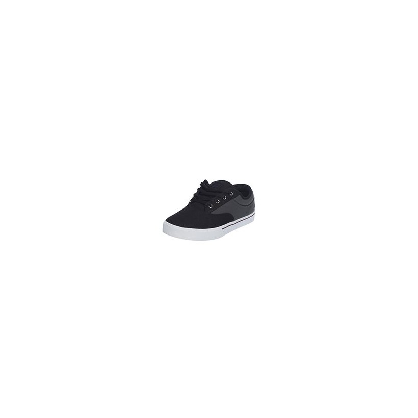 Mens Jameson Shoes in Black/Dark Grey/Silver by Etnies