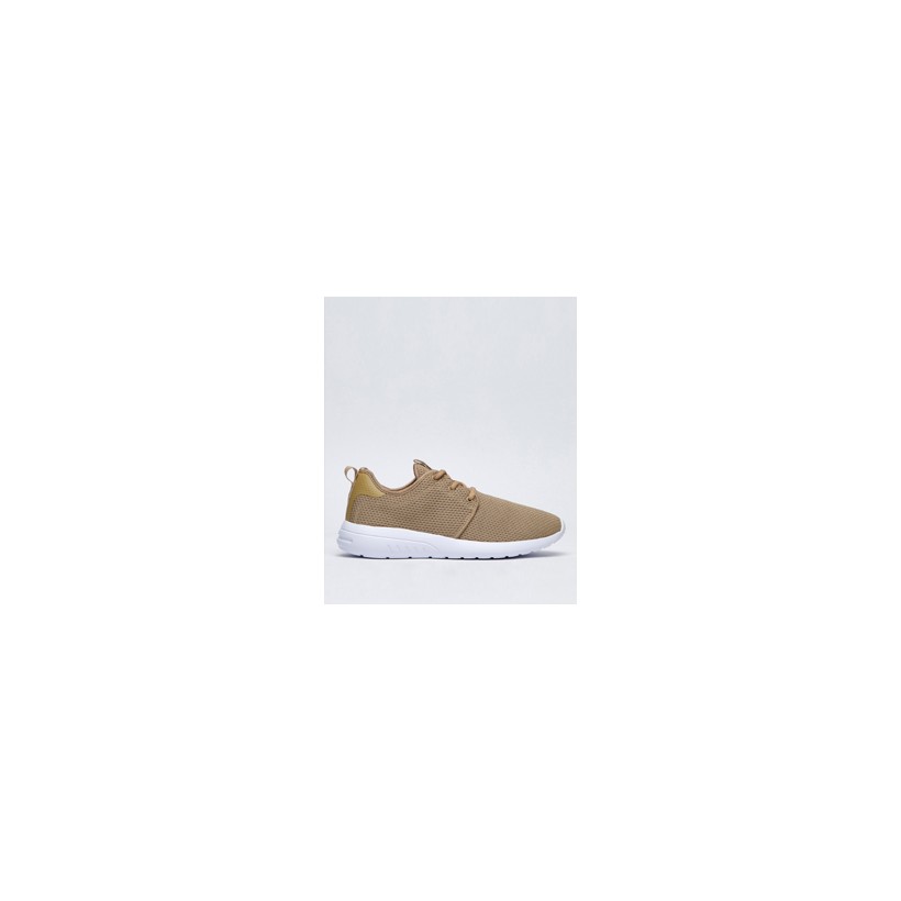 Bristol Shoes in "Sand/White/Knit"  by Lucid