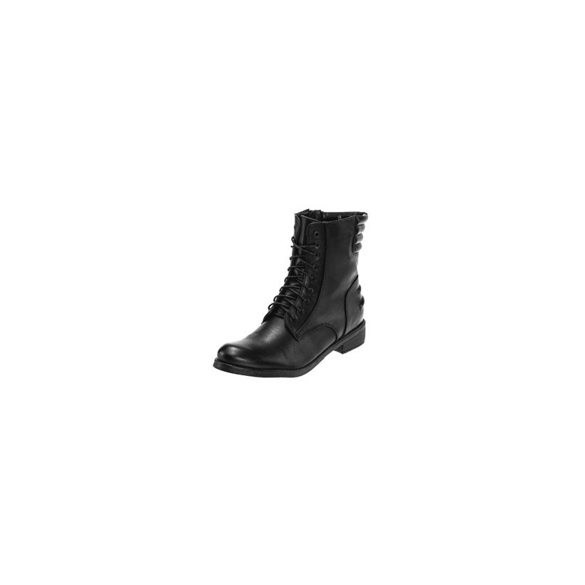Hawk Boots in Black by Jonnie