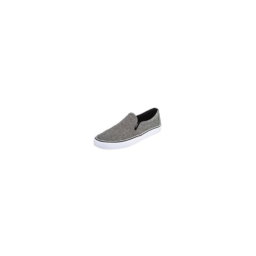 Brighton Slip-on Shoes in Chambray/Black/White by Lucid