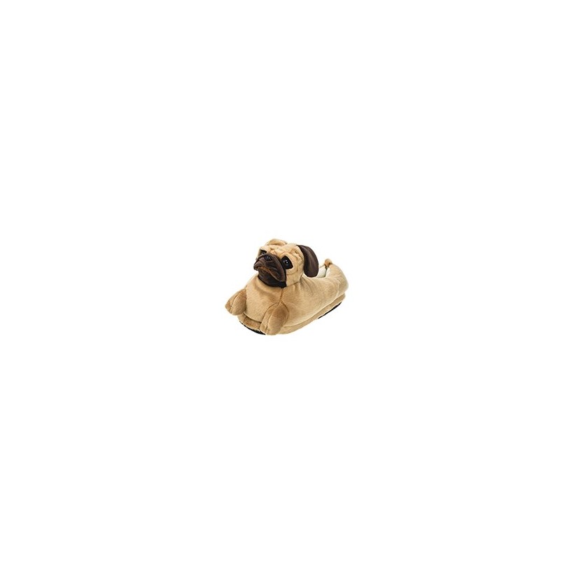 PUG SLIPPER in "Brown"  by GET IT NOW