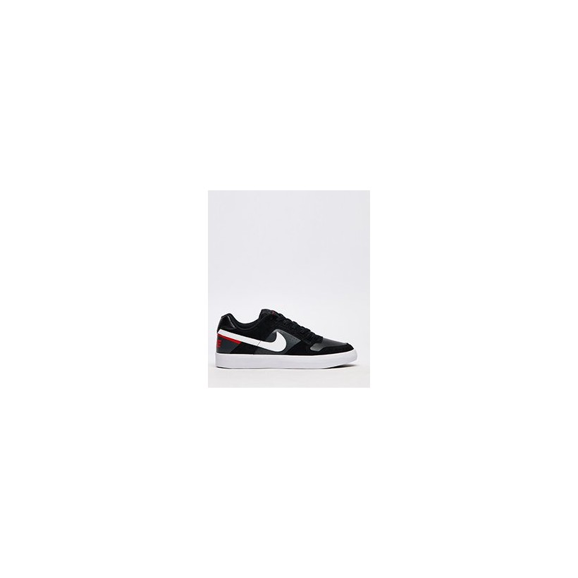Delta Force Shoes in Black/White Habanero Red by Nike