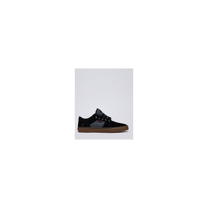 Barge Mulisha Shoes in Black/Dark Grey/Gum by Etnies