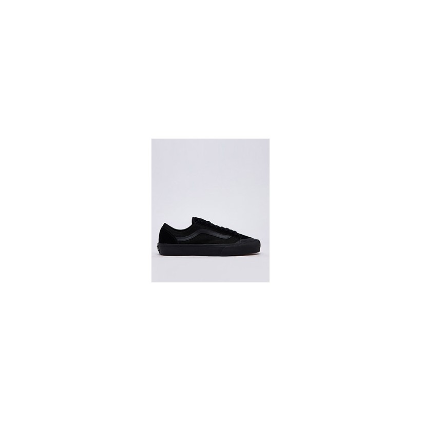 36 Decon Shoes in Black/Black by Vans