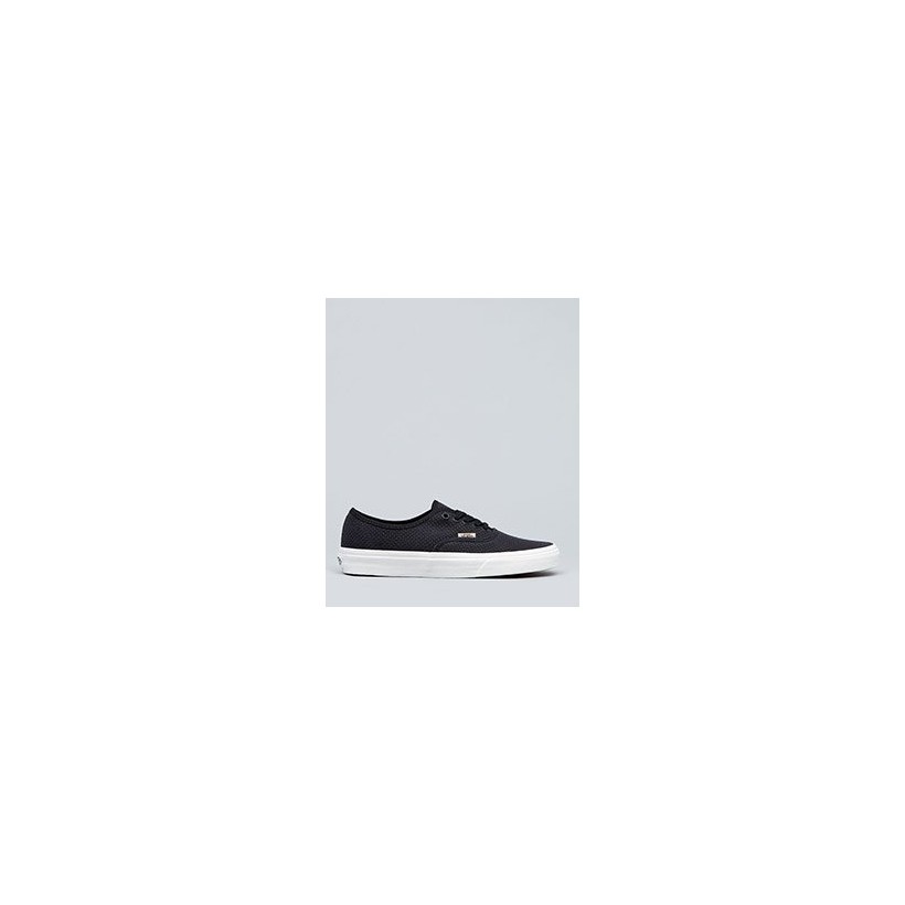 Womens Authentic Shoes in (Woven) Black/Snow White by Vans
