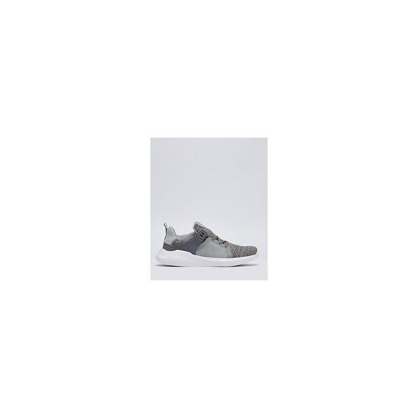 Salvage Knit Shoes in Light Grey/White Knit by Lucid