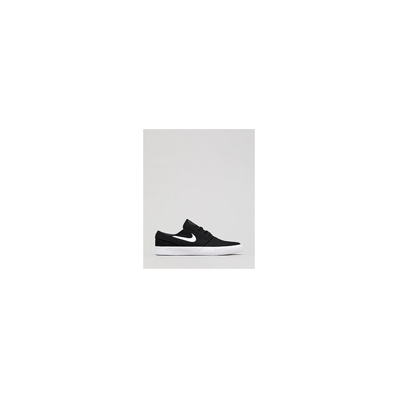 Janoski Shoes in Black/White-Thunder Grey- by Nike