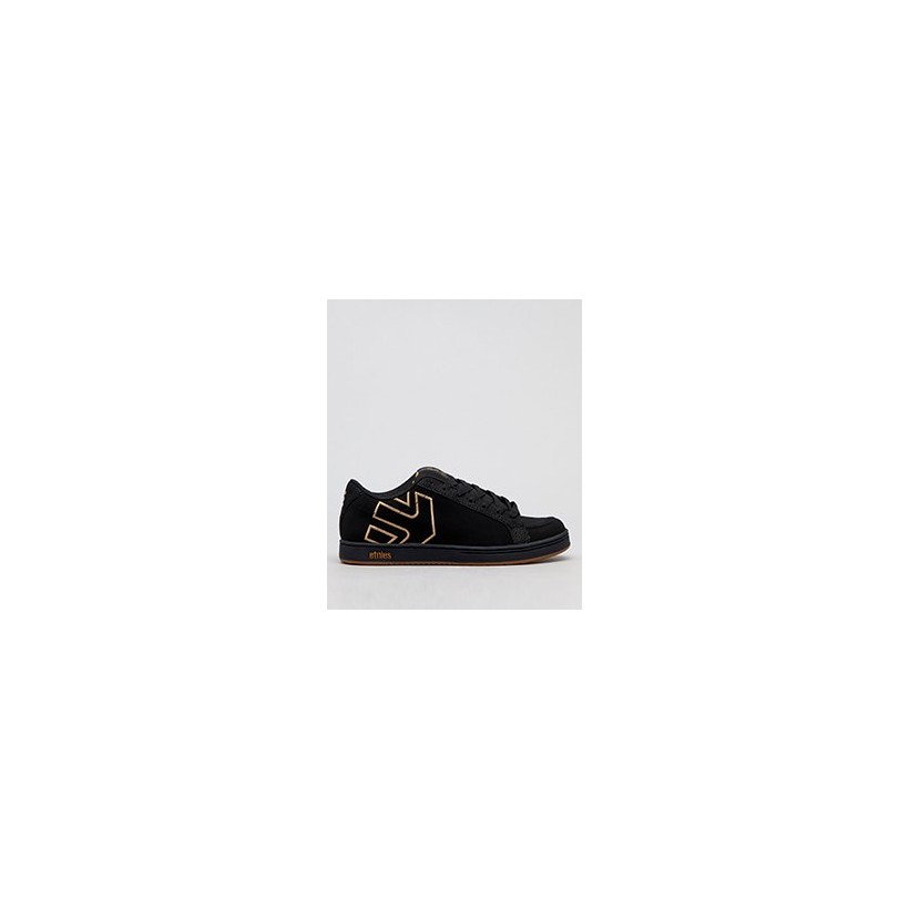Kingpin Shoes in Black/Black/Gum by Etnies