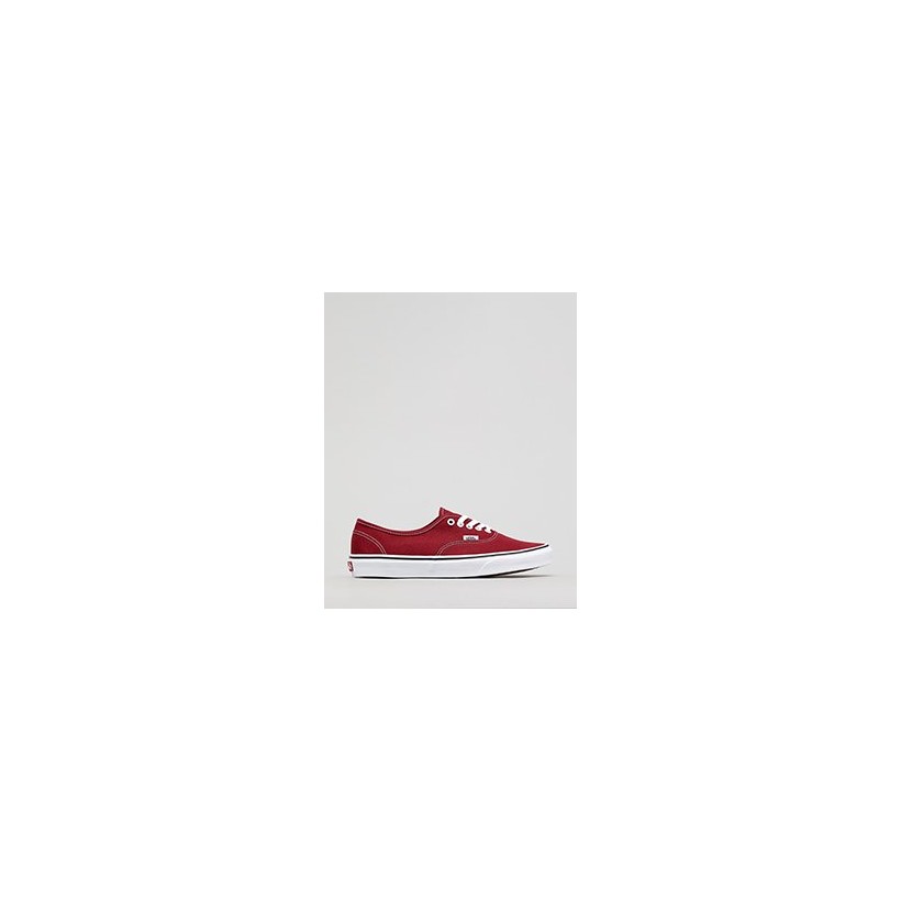 Authentic Shoes in Rumba Red/True White by Vans
