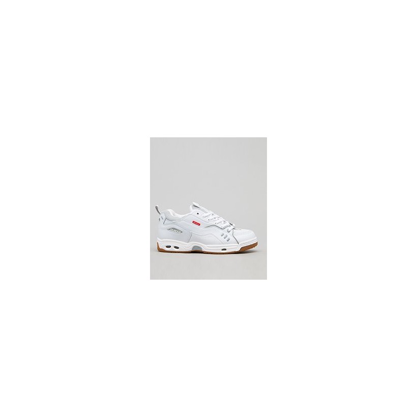 Women's CT-IV Classic Shoes in White/Gum by Globe