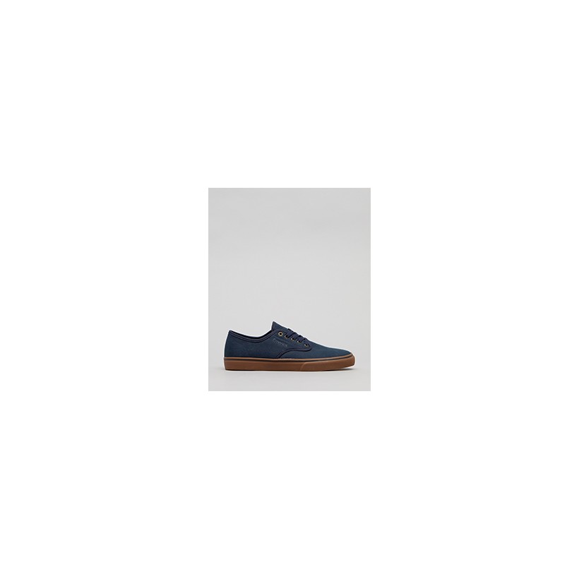 Wino Standard Shoes in "Navy/Gum/Gold"  by Emerica