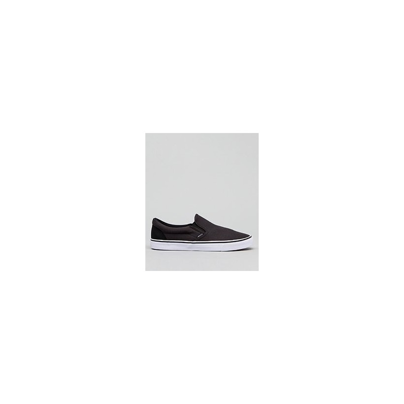 Heritage Slip-On Shoes in Black/Black by Jacks