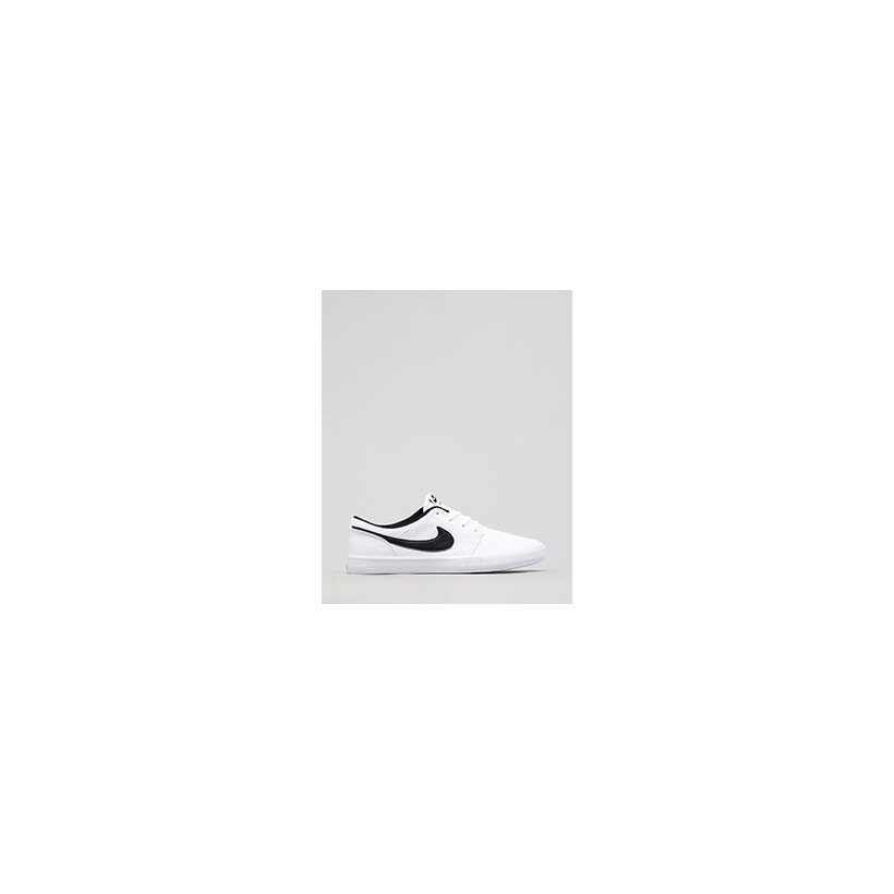 Portmore 2 Shoes in White/Black-White by Nike