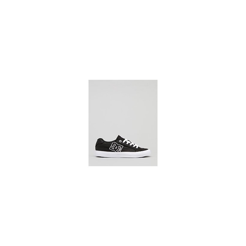 Women's Chelsea Plus TX Shoes in Black/White by DC Shoes