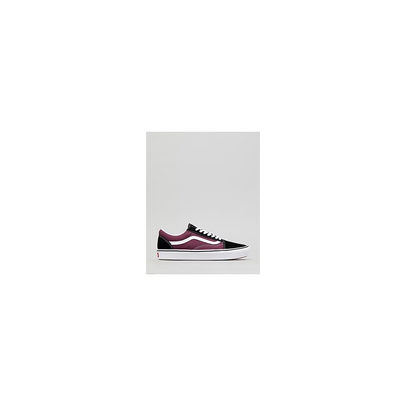 Comfycush Old Skool Shoes in (Sport)Black/Prune/True W by Vans