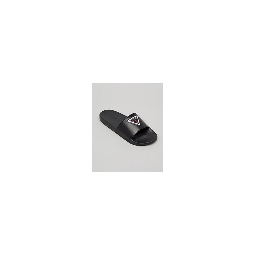 Guess Eruba Slide in Black by GUESS