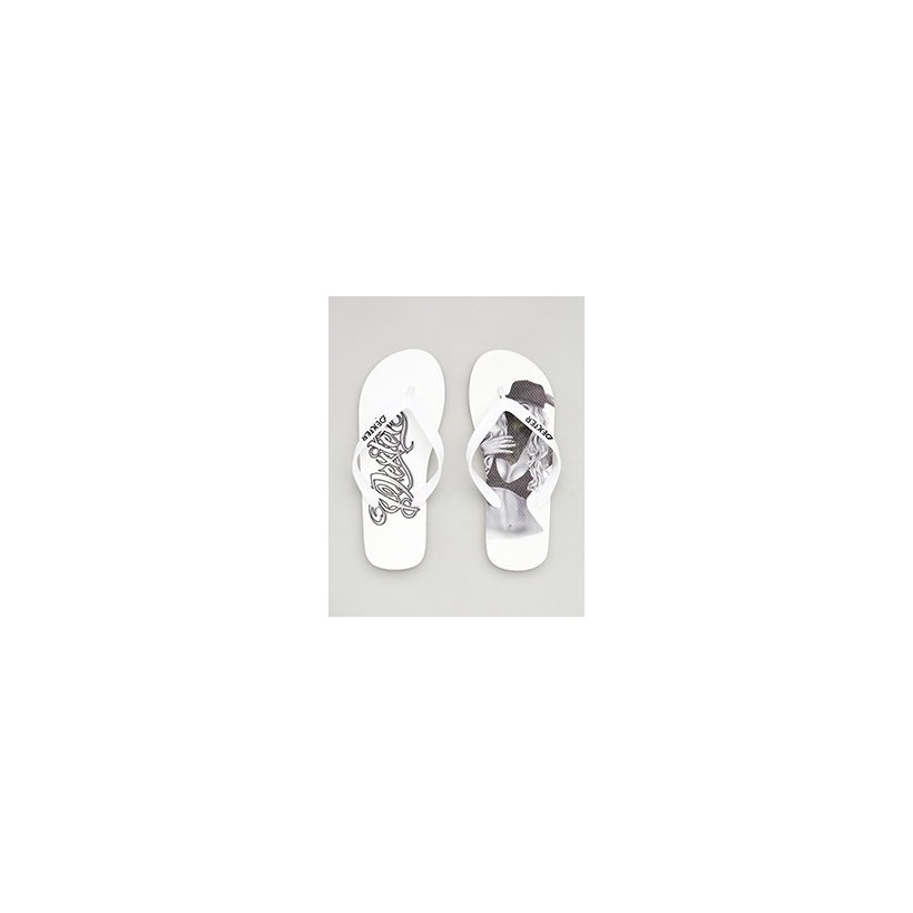 Rapture Thongs in White by Dexter