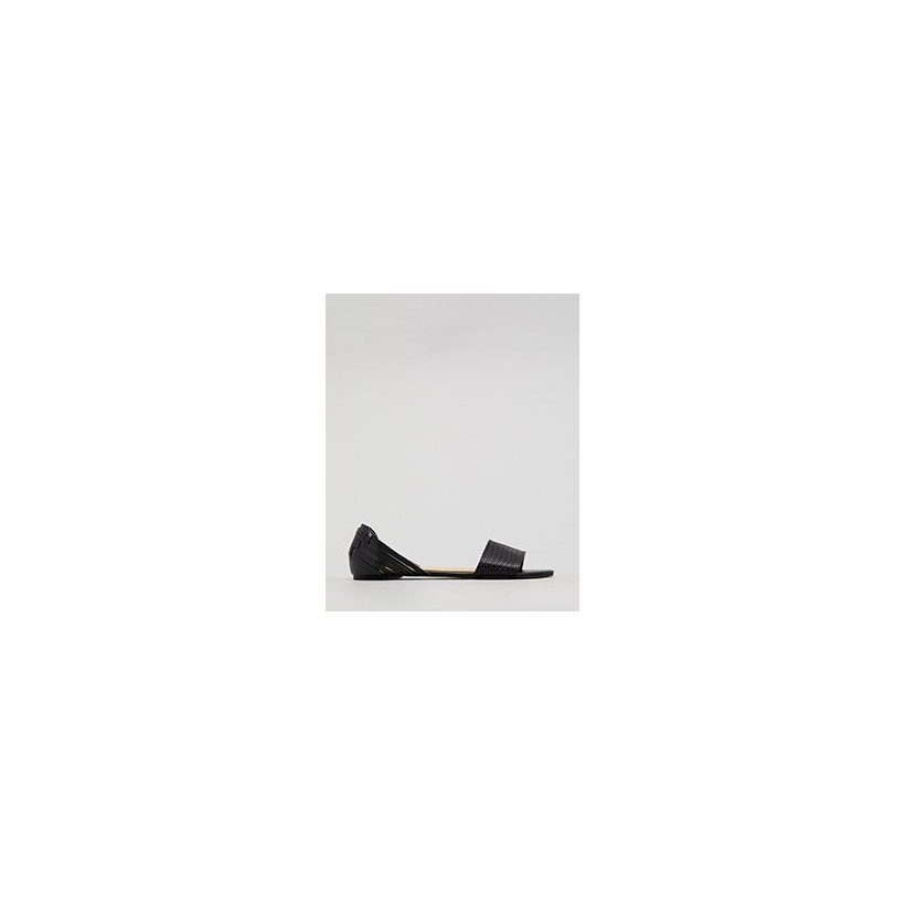 Alcott Ballet Flat Shoes in Black by Mooloola