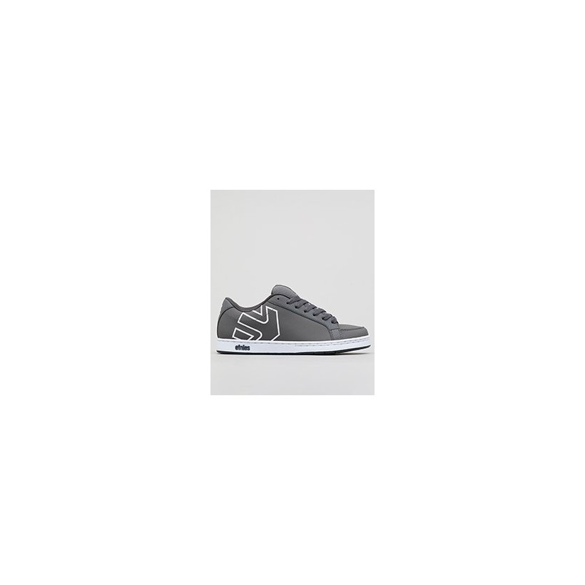 Kingpin Shoes in Grey/White by Etnies