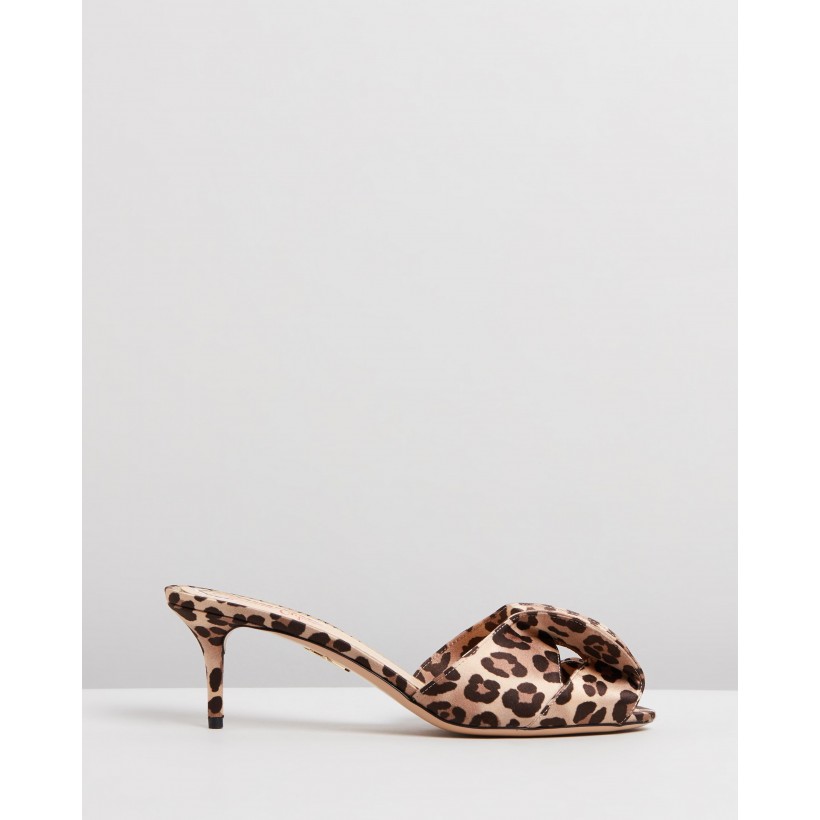 Drew Sandals Leopard by Charlotte Olympia
