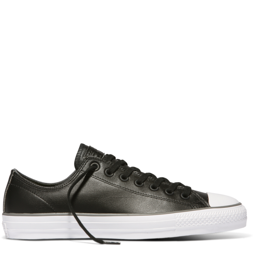 CONS CTAS Pro Rub Off Leather Low Top Black