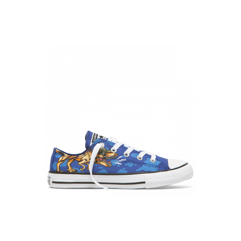 Chuck Taylor All Star Dinos Beach Party Junior Low Top Blue