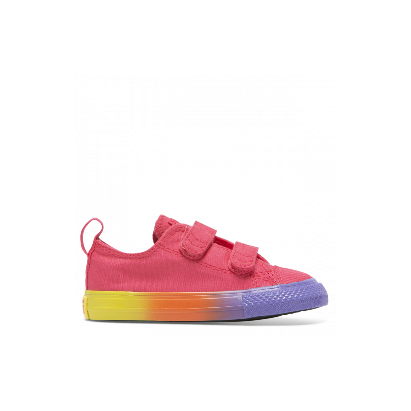 Chuck Taylor All Star Rainbow Ice Toddler 2V Low Top Strawberry Jam