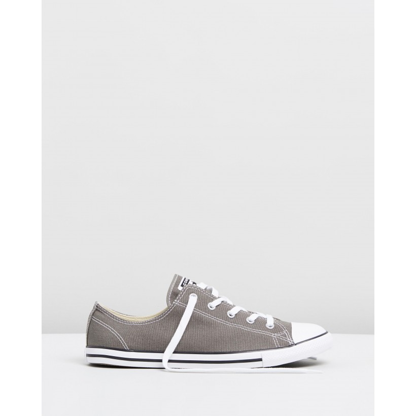 Chuck Taylor All Star Dainty Ox - Women's Charcoal by Converse