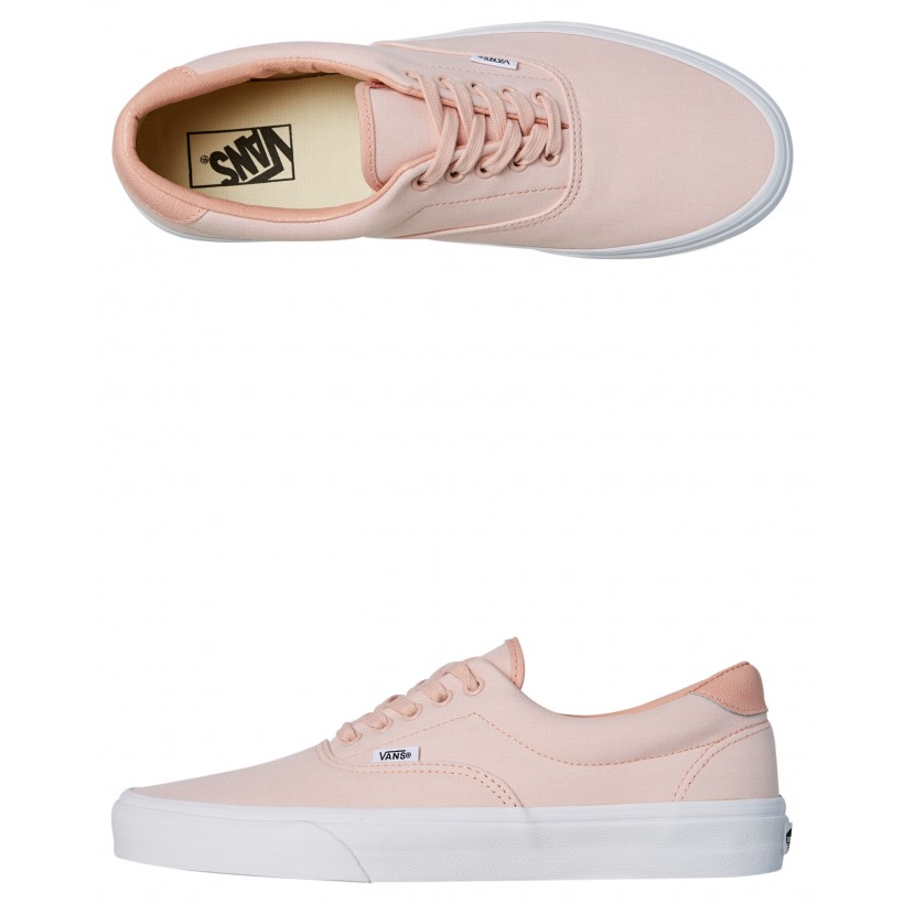 Mens Era 59 Suiting Shoe Evening Sand White By VANS