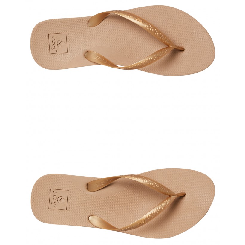 Womens Escape Lux Plus Thong Gold By REEF