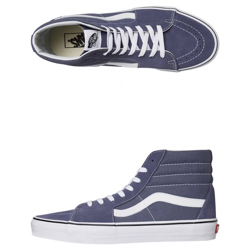 Mens Sk8 Hi Shoe Grisaille By VANS