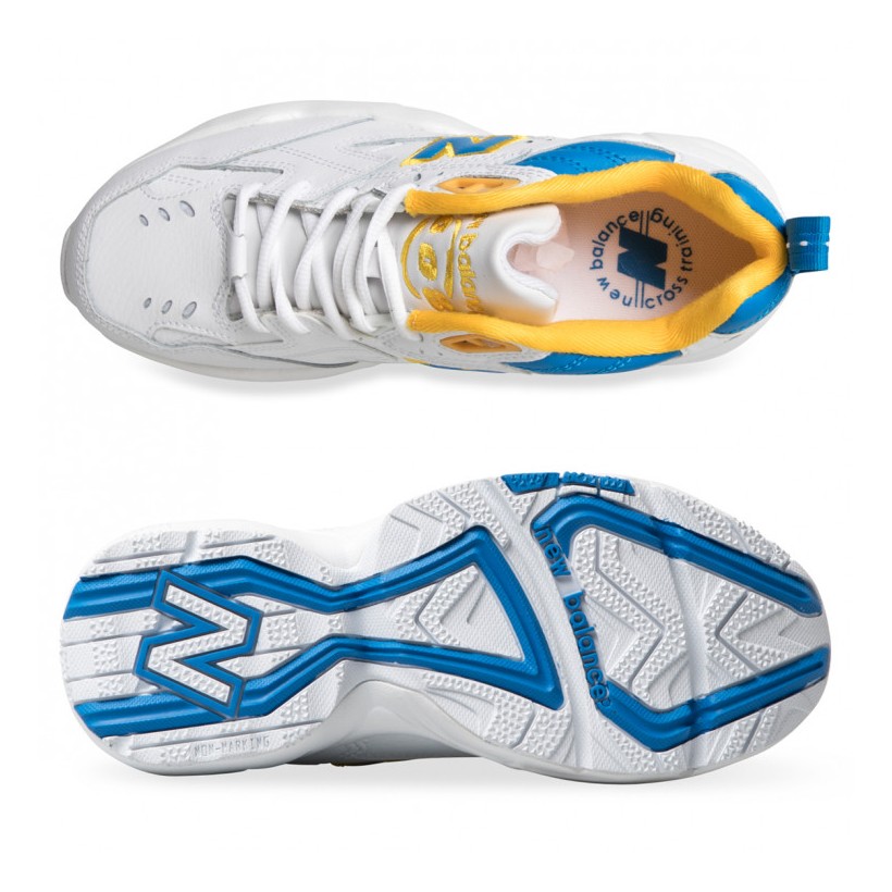 608 WOMENS White/Blue/Yellow