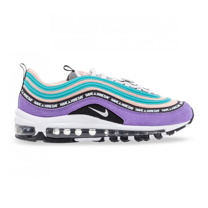 AIR MAX 97 HAVE A NIKE DAY Space Purple White Black Washed Coral