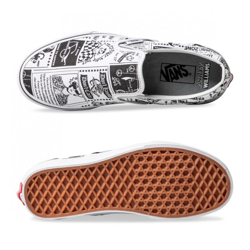CLASSIC SLIP-ON WOMENS X ASHLEY WILLIAMS