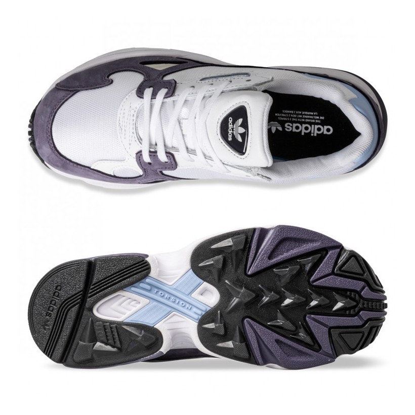 FALCON WOMENS Footwear White/Periwinkle/Black