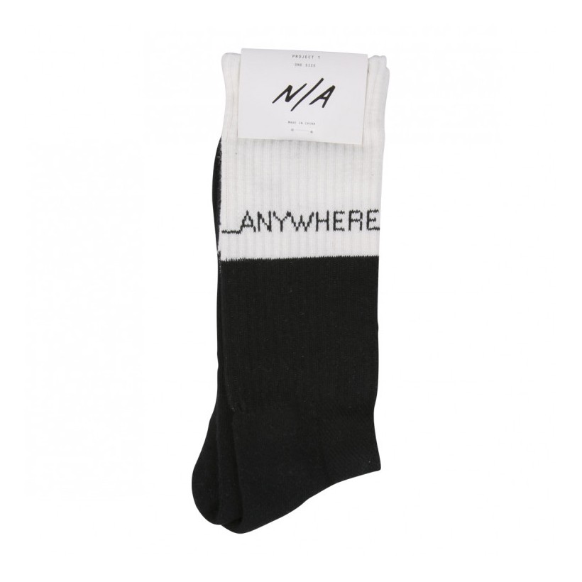 FORTYSIX CALF SOCK Black