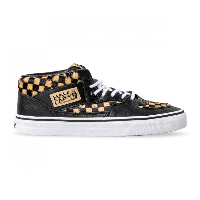 HALF CAB Checkerboard True White