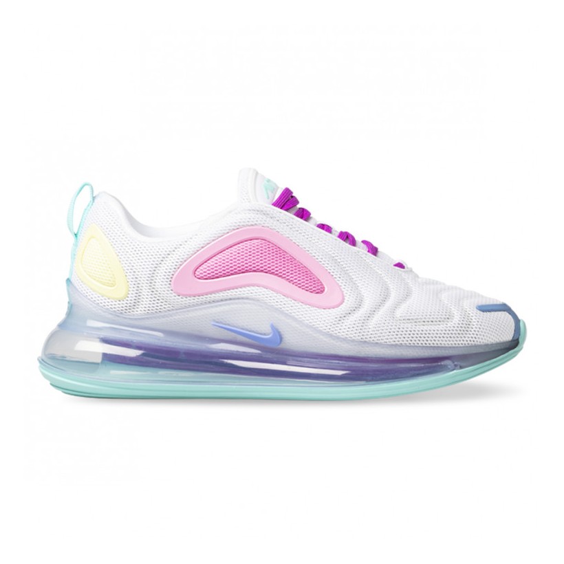 nike air max 720 white and pink
