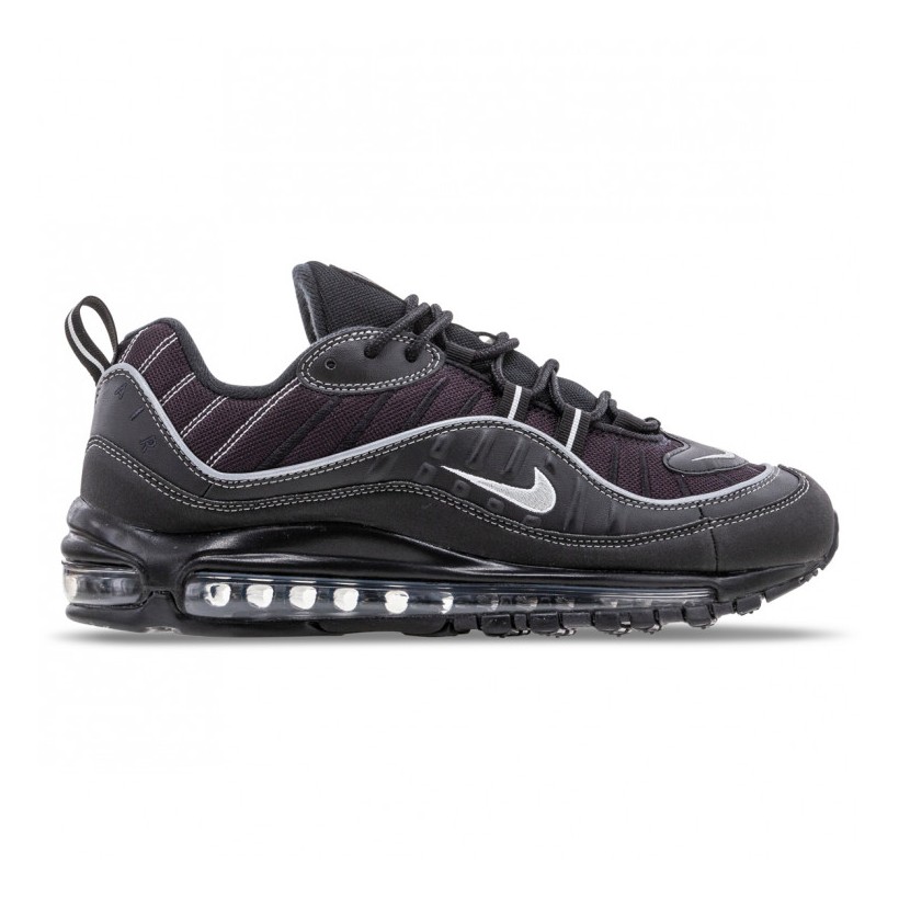 air max 98 black and silver