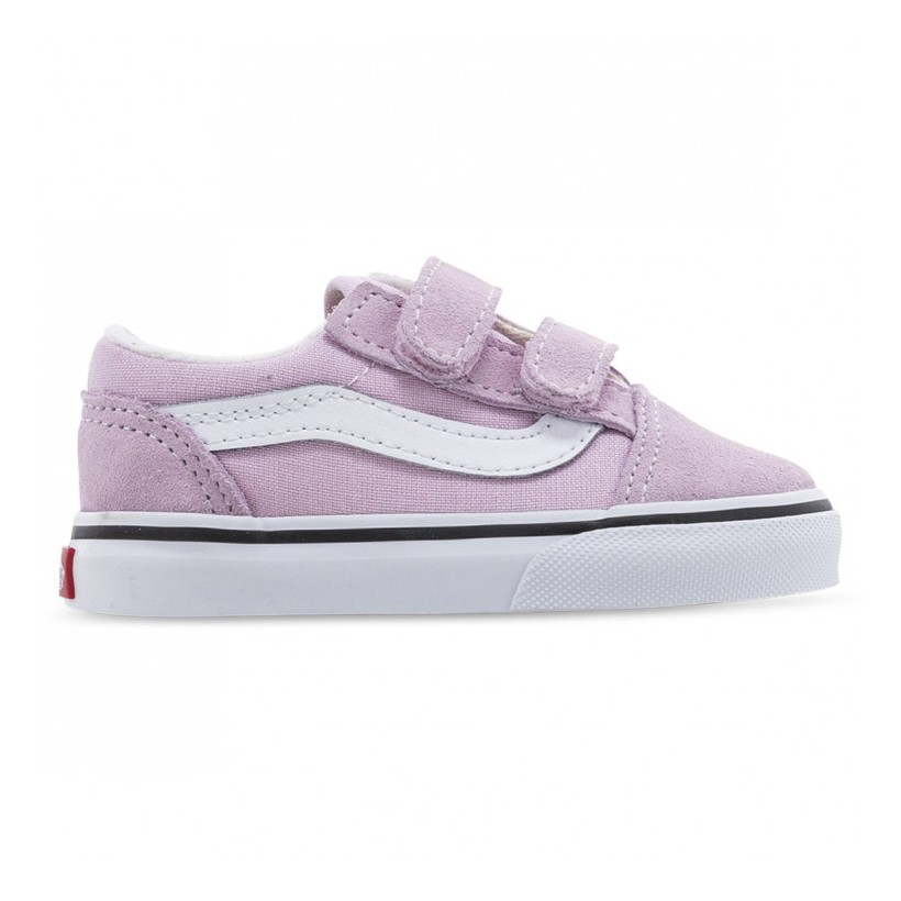 OLD SKOOL TODDLER Lilac Snow True White